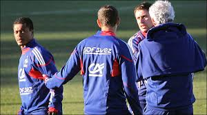 France implode after training ground bust ups between the playing staff and management
